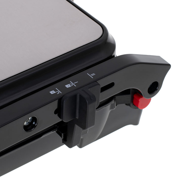 Elektrický gril Camry, veľká plocha 28 x 23 cm, regulácia teploty, maximálny výkon 2500 W, CR 3053