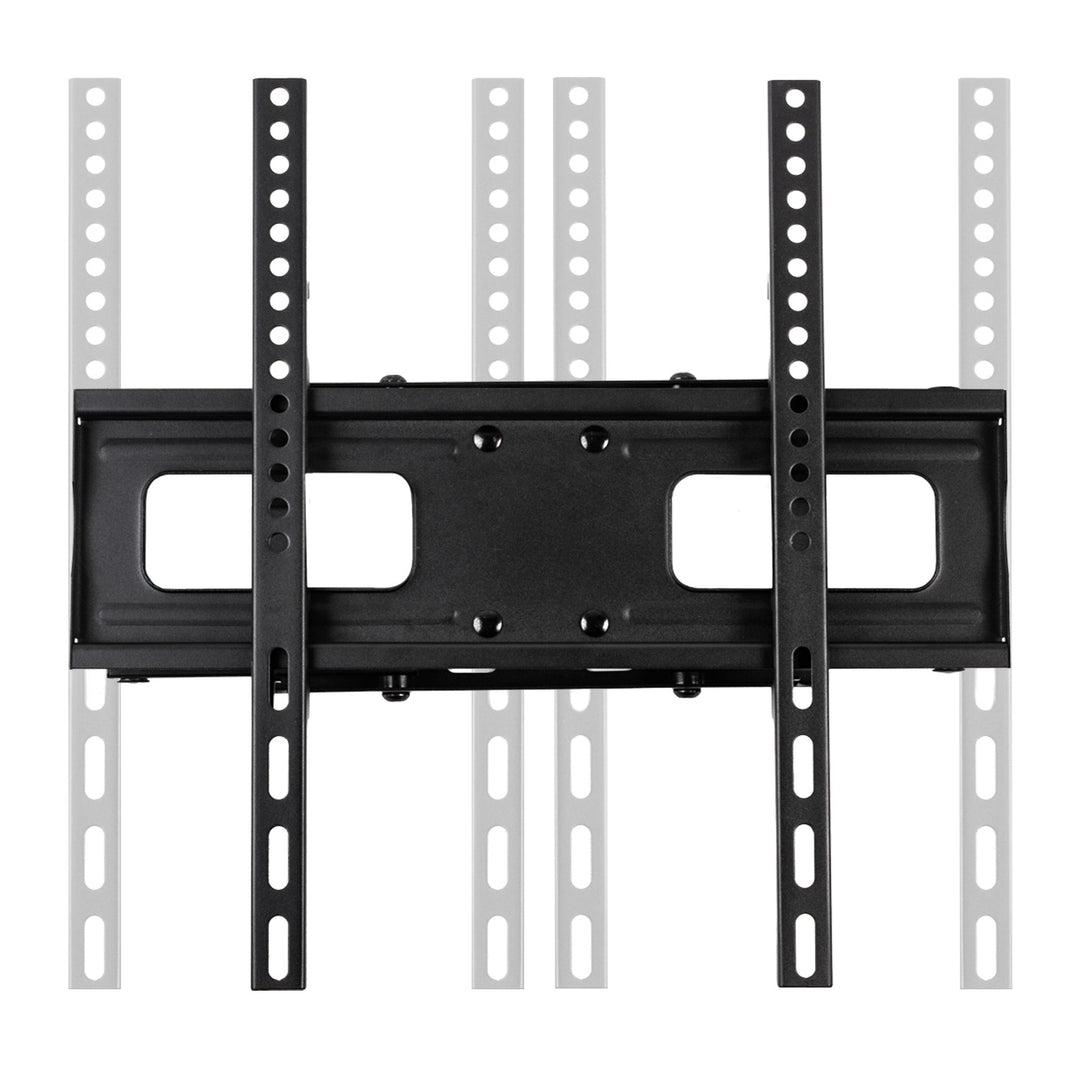 Držiak na TV Maclean, max. VESA 400x400, 32-75", 50 kg, horizontálne a vertikálne nastavenie uhla, profil 80-380 mm, čierny, MC-788