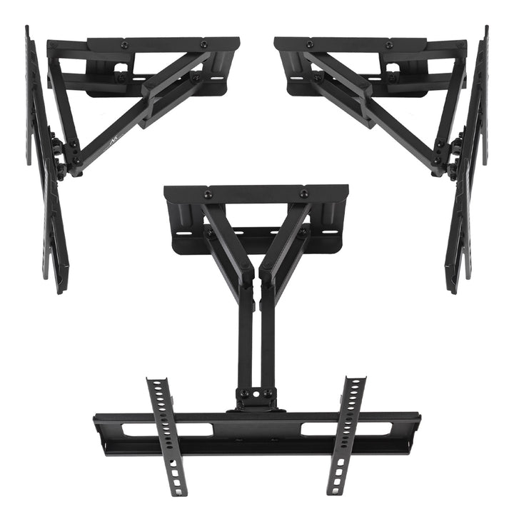 Držiak na TV Maclean, max. VESA 400x400, 32-75", 50 kg, horizontálne a vertikálne nastavenie uhla, profil 80-380 mm, čierny, MC-788