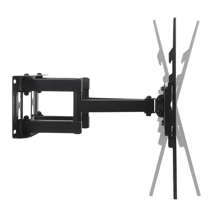 Držiak na TV Maclean, max. VESA 400x400, 32-75", 50 kg, horizontálne a vertikálne nastavenie uhla, profil 80-380 mm, čierny, MC-788