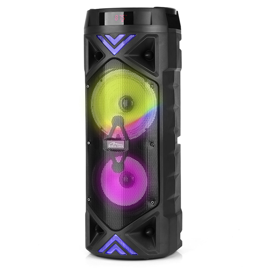 Prenosný reproduktor Media-Tech, karaoke, Bluetooth 5.0, 1400 W, MT3182