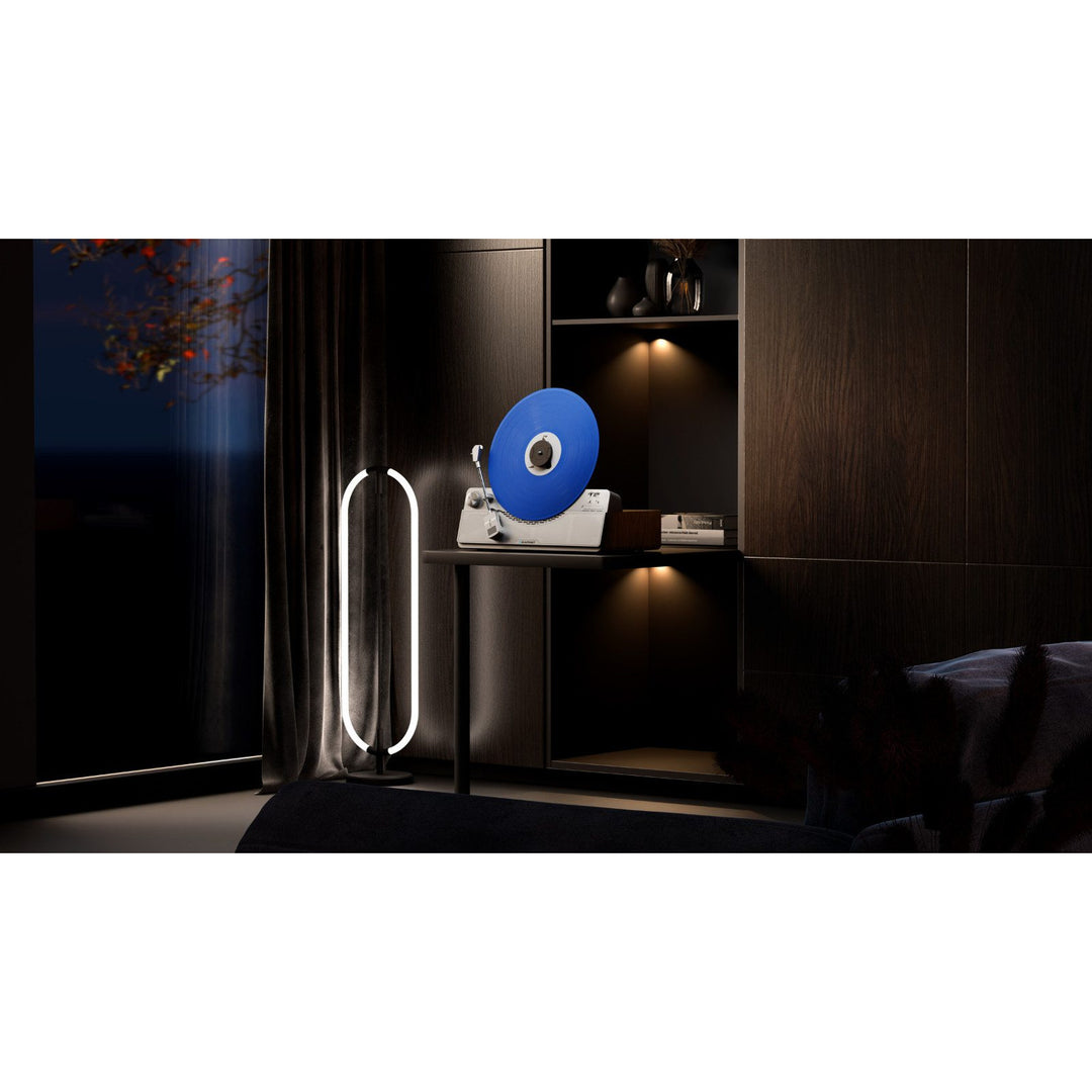 Vertikálny gramofón Blaupunkt, Bluetooth, 2x5W RMS, strieborný, VT100SL