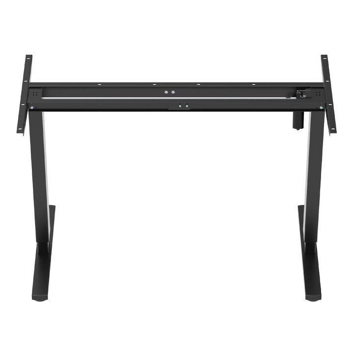 Elektricky výškovo nastaviteľný stôl Ergo Office, max. výška 1160 mm, max. hmotnosť 80 kg, bez stolovej dosky, čierny, ER-400 B