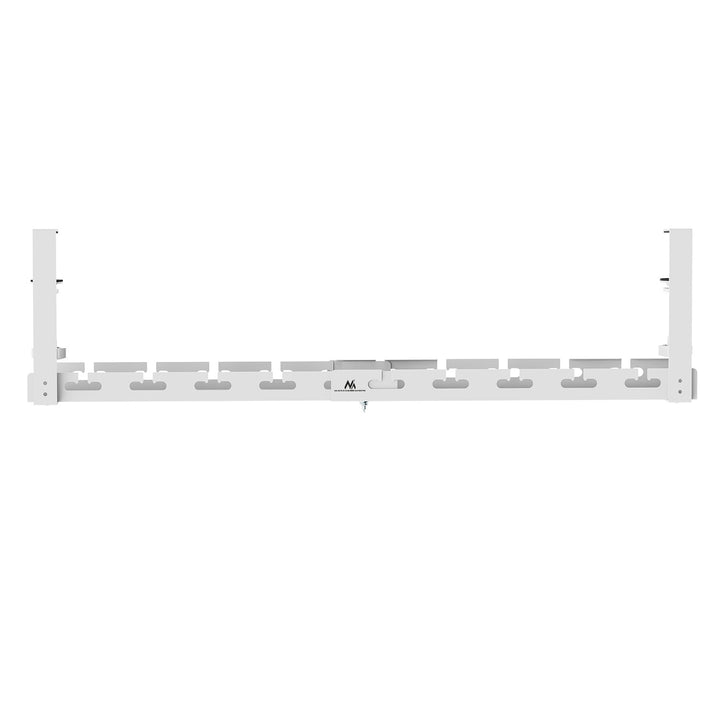 Organizér káblov Maclean pod stôl, max. zaťaženie 5 kg, max. 728 mm, biely, MC-103 W