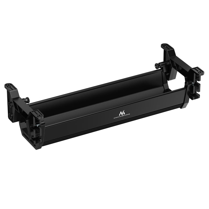 Organizér káblov/nástrojov Maclean pod stôl, max. zaťaženie 5 kg, čierny, MC-106 B