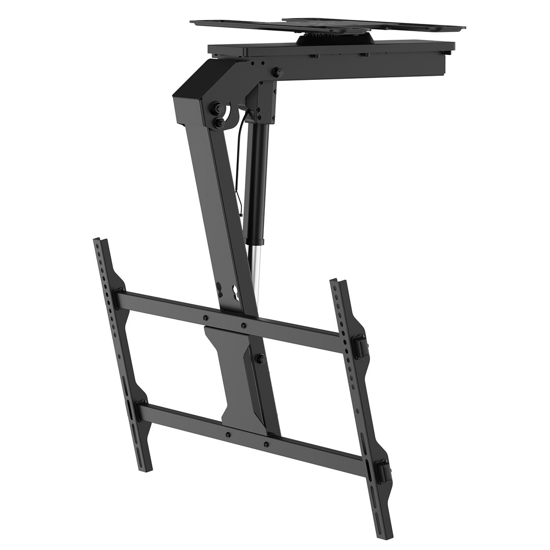 Elektrický držiak pre televízor Maclean, stropný, podpera Tuya, max. VESA 800x400, nastaviteľný +90°~-90°, pre TV 43-86", max. 45 kg, MC-109 T