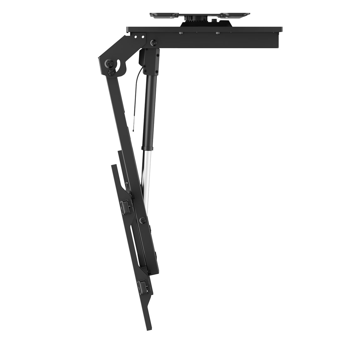 Elektrický držiak pre televízor Maclean, stropný, podpera Tuya, max. VESA 800x400, nastaviteľný +90°~-90°, pre TV 43-86", max. 45 kg, MC-109 T