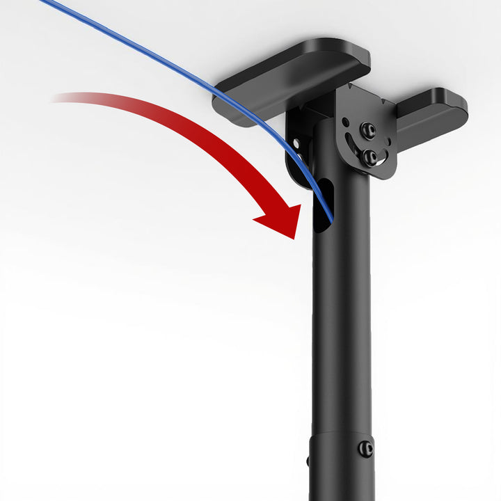 Stropný držiak pre televízor Maclean, max. zaťaženie 60 kg, 43-86", max. VESA 600x400, MC-112 B