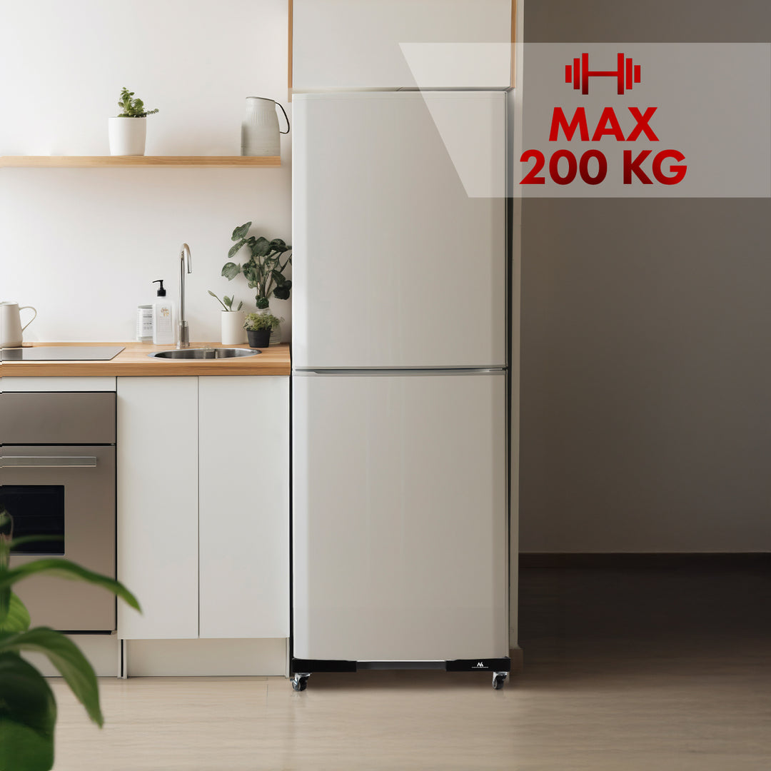 Mobilný stojan na práčku Maclean, s aretáciou koliesok, šírka 700-900 mm, univerzálny, do 200 kg, MC-119 B