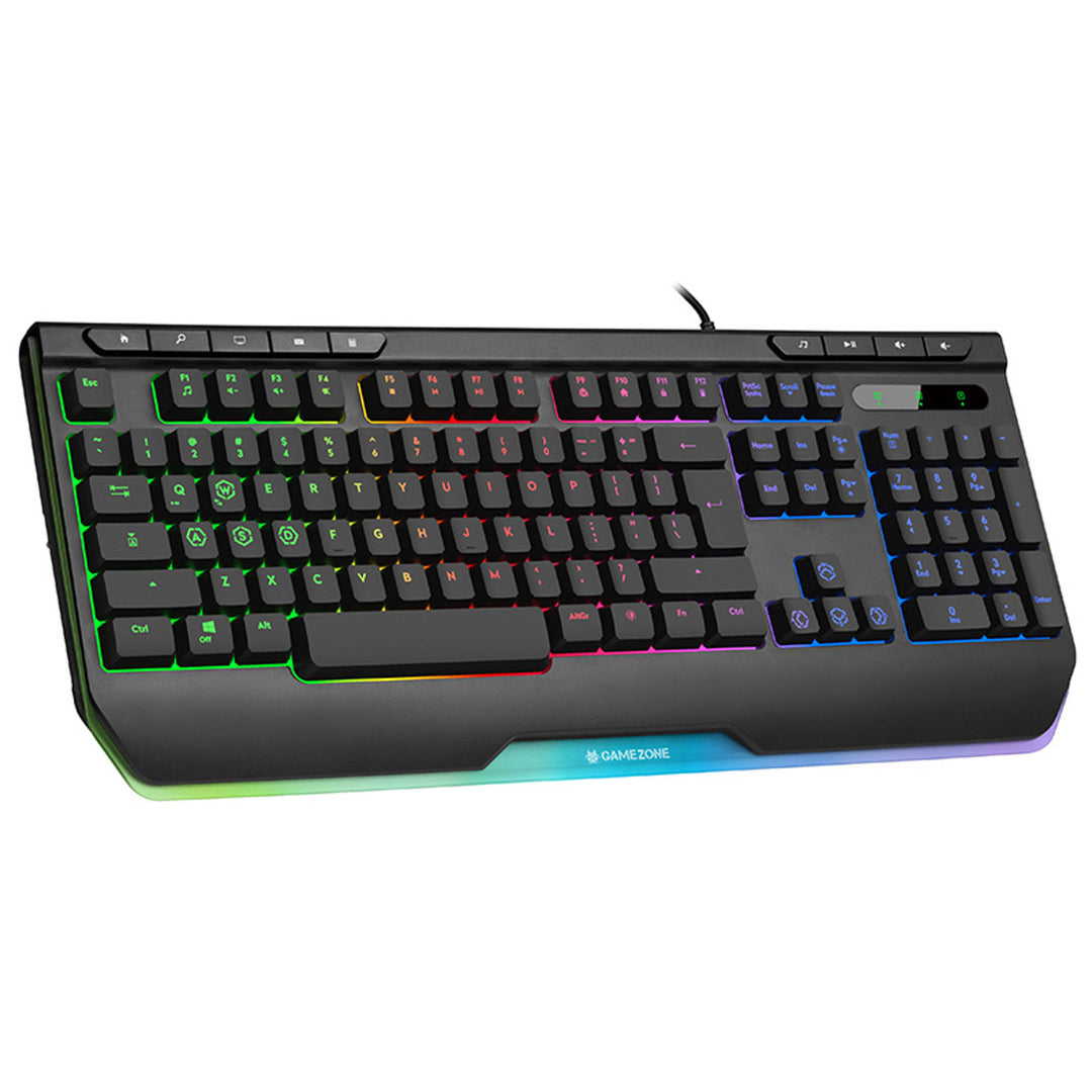 Herná klávesnica Tracer, RGB podsvietenie, USB, GAMEZONE RAY X USB