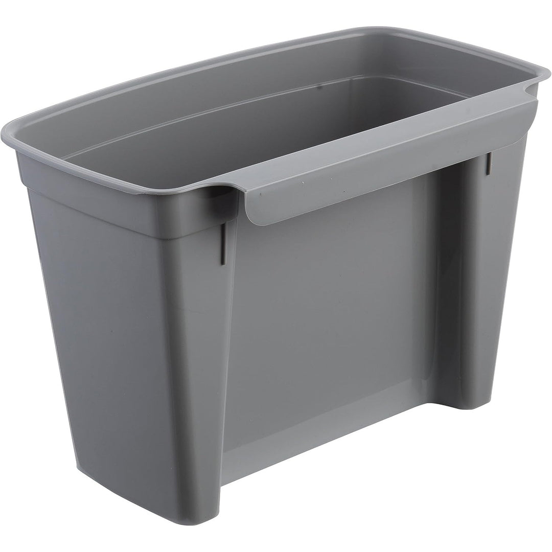 Keeeper odpadkový kôš, závesný, s vekom, 4 l, sivý, Milan