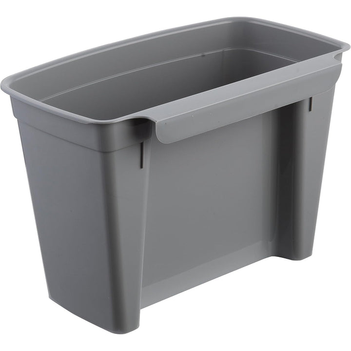 Keeeper odpadkový kôš, závesný, s vekom, 4 l, sivý, Milan