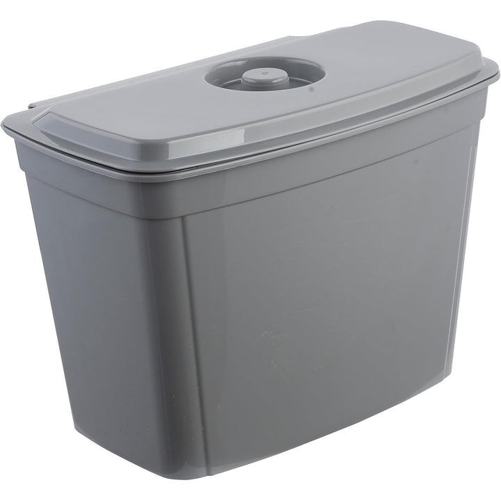 Keeeper odpadkový kôš, závesný, s vekom, 4 l, sivý, Milan
