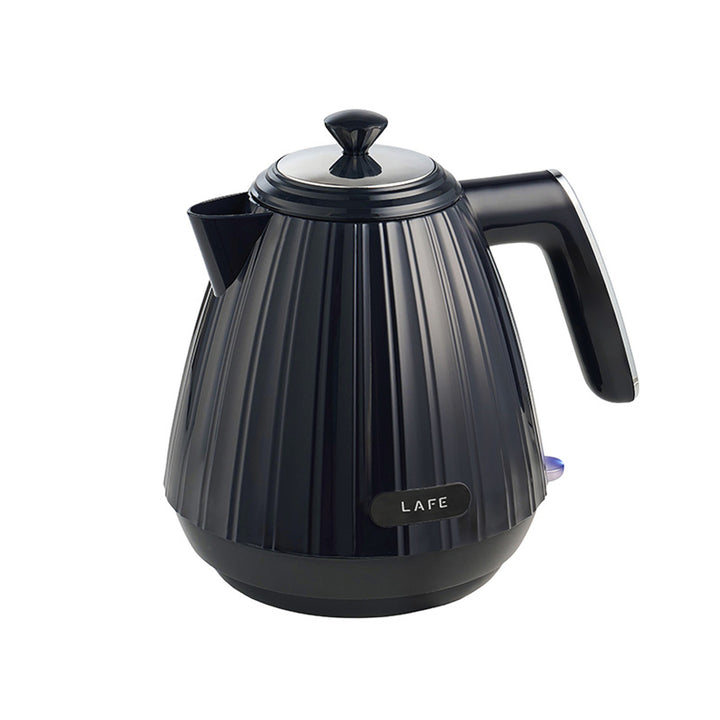 Rýchlovarná kanvica Lafe, minimalistický dizajn, 2200 W, 1,7 l, čierna,