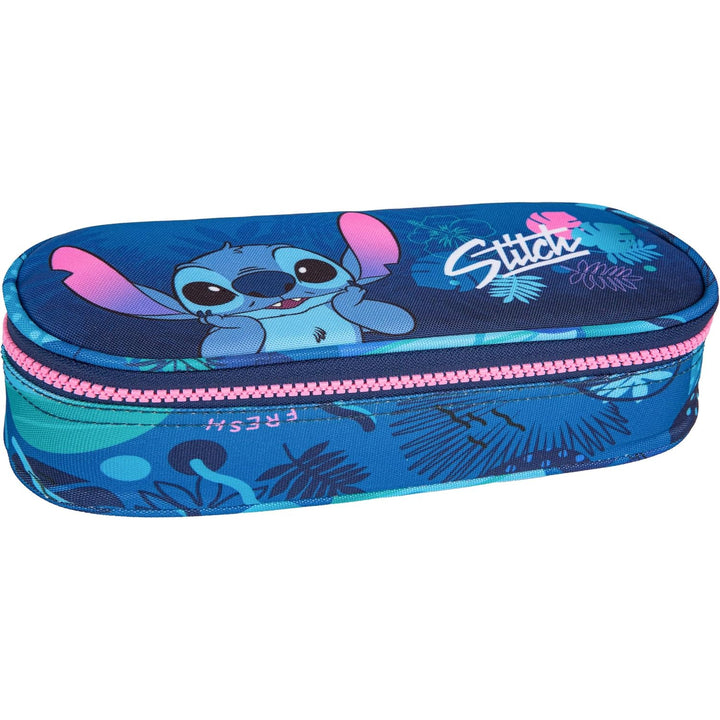CoolPack Campus Disney Core Stitch oválny školský penál F062780