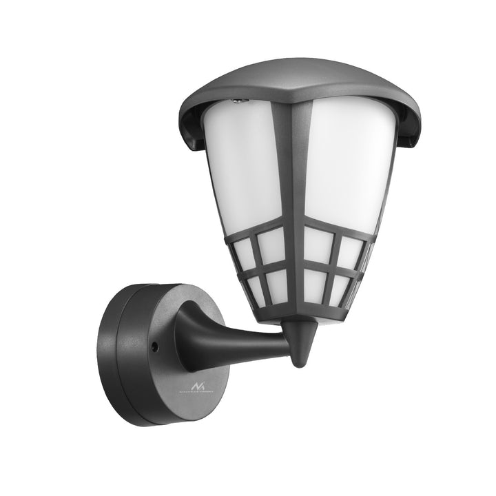 Nástenné svietidlo 1xE27 Maclean, max. záťaž 60W, IP65, farba sivá, MCE519 GR + LED žiarovka E27, 6W 230V Maclean Energy MCE267 WW teplá biela 3000K 720lm retro edison dekoratívna