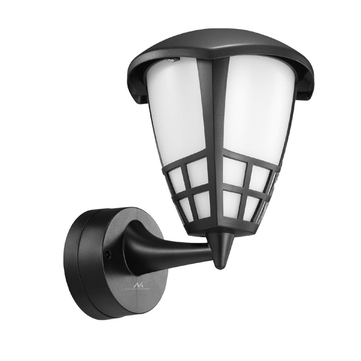 Nástenné svietidlo 1xE27 Maclean, max. záťaž 60W, IP65, čierna, MCE519 B + LED žiarovka E27, 6W 230V Maclean Energy MCE267 WW teplá biela 3000K 720lm retro dekoratívna edisonka