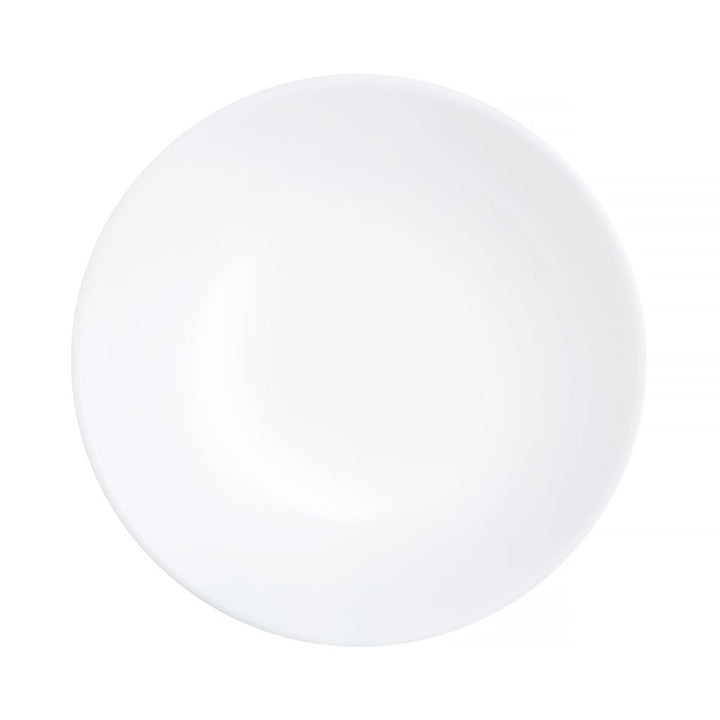 Dezertný tanier Luminarc, okrúhly, tvrdené sklo, 19 cm, biely, Diwali White