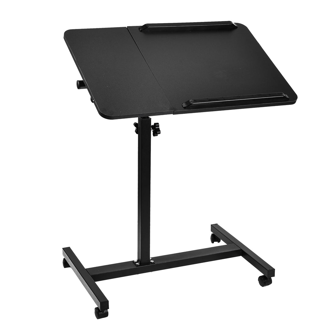 Mobilný stojan na stôl/notebook Maclean, čierny, výškovo nastaviteľný 59-89 cm, max. 30 kg , MC-121 B