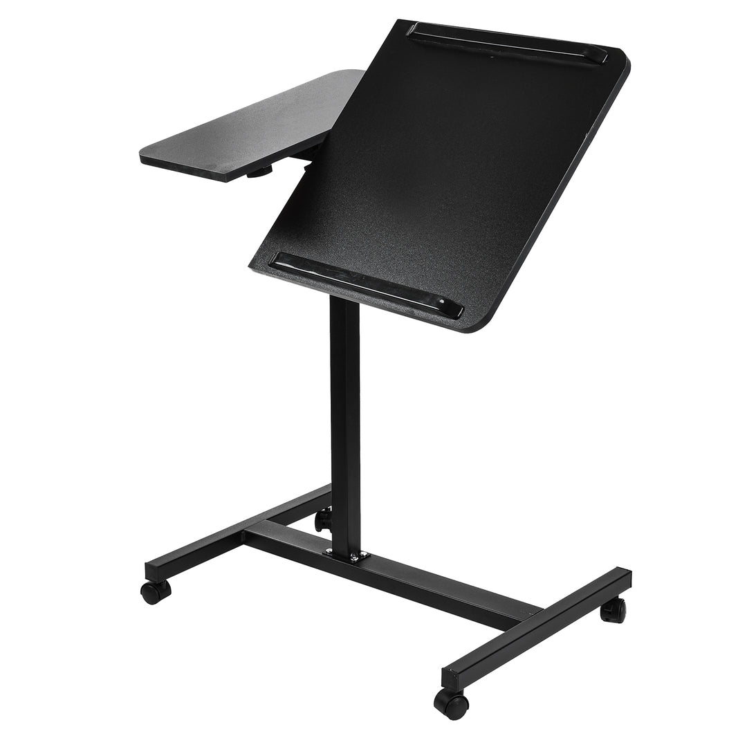 Mobilný stojan na stôl/notebook Maclean, čierny, výškovo nastaviteľný 59-89 cm, max. 30 kg , MC-121 B