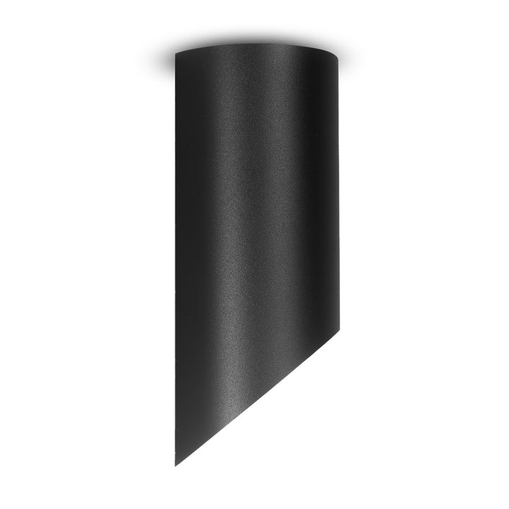 Maclean povrchové svietidlo/trubica, bodové, kruhové, hliníkové, GU10, 55x130mm, čierna farba, MCE360 B 3ks + LED žiarovka GU10 7W Maclean Energy MCE437 NW neutrálna biela 4000K, 220-240V~, 50/60Hz 3ks