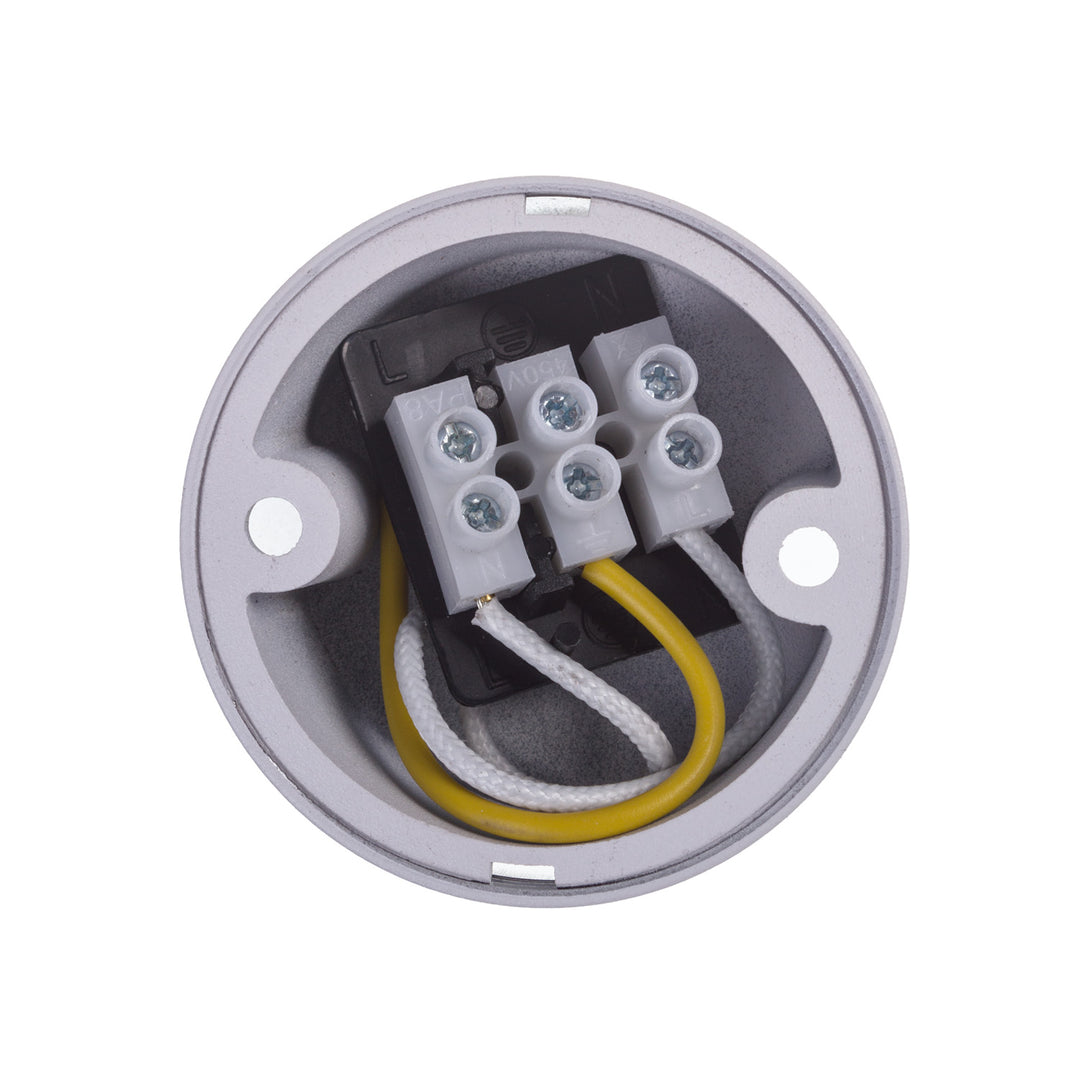 Maclean povrchové svietidlo/trubica, bodové, okrúhle, hliníkové, GU10, 55x130mm, biele, MCE361 W 3ks+LED žiarovka GU10 7W Maclean Energy MCE437 NW neutrálna biela 4000K, 220-240V~, 50/60Hz 3ks