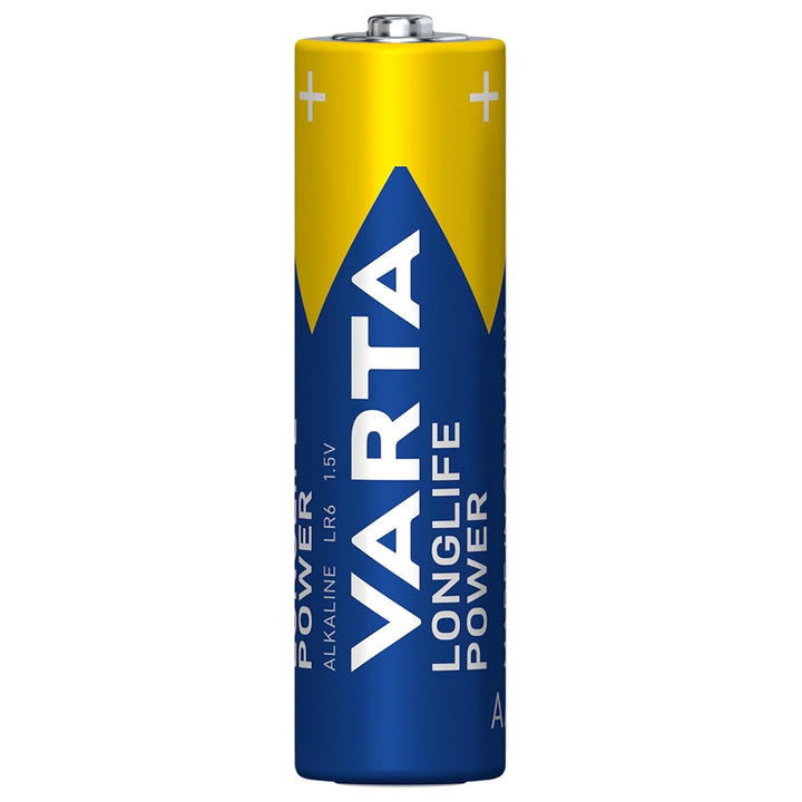 VARTA Longlife Power, 6 alkalických batérií AA, LR06, 1,5 V