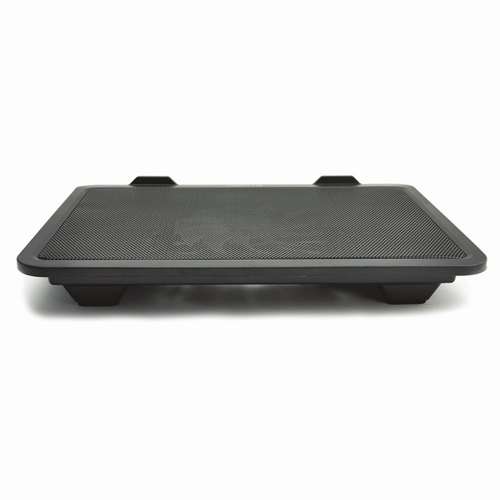 TICHÁ CHLADIACA PODLOŽKA - Chladiaca podložka pre notebooky s uhlopriečkou 15,6" a menšou, tiché, výkonné, 13,5 cm ventilátory, priechodný port USB