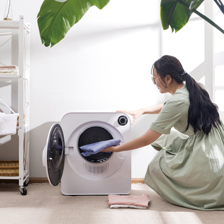 Elektrická sušička bielizne GreenBlue, náplň 3 kg, GB405+ 2ks. Sada filtrov pre sušičku bielizne GreenBlue GB483