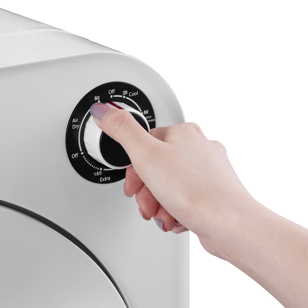 Elektrická sušička bielizne GreenBlue, náplň 3 kg, GB405+4ks Súprava filtrov pre sušičku bielizne GreenBlue GB483 , 1x vstup, 2x výstup