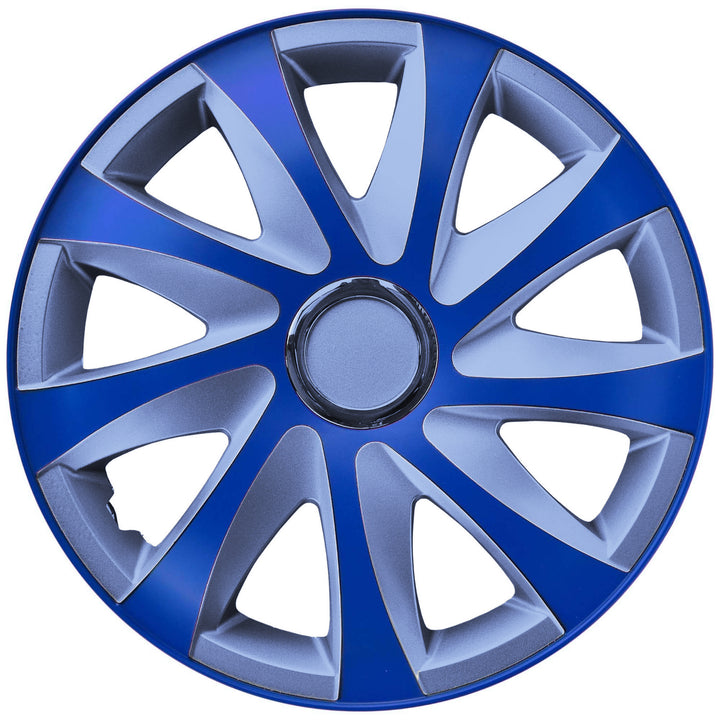 Univerzálny kryt náboja 16'' NRM Drift Extra modrá/strieborná 1 kus