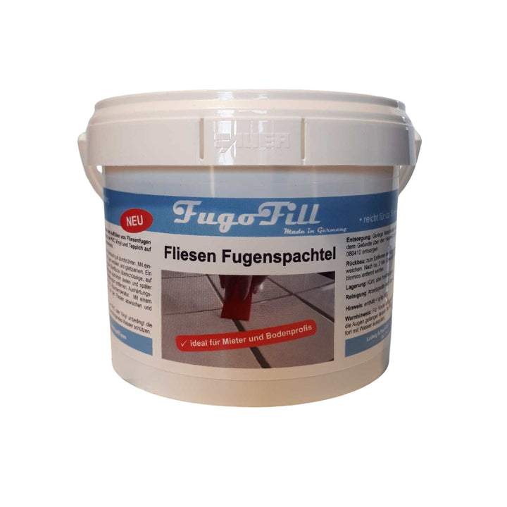 FugoFill odnímateľná hmota na škárovanie obkladačiek, 1 kg, sivá