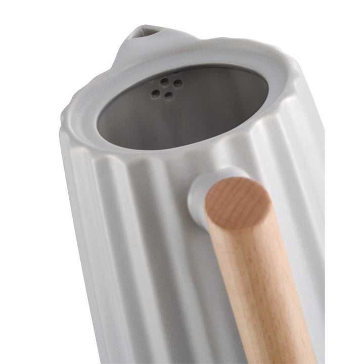 Rýchlovarná kanvica Concept, keramická, 1500 W, 1,5 l, svetlo sivá, RK0091