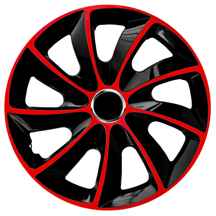 NRM Stig Extra 15'' univerzálny kryt náboja čierny/červený1 kus