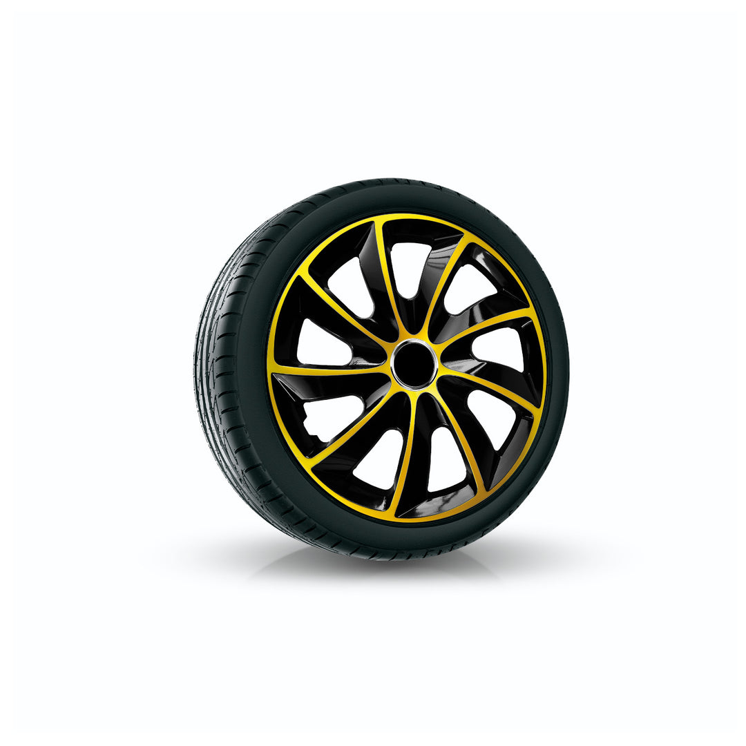 Univerzálny kryt náboja 17'' NRM Stig Extra zlatý/čierny 1 kus