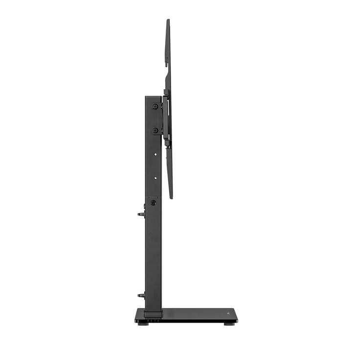 Univerzálny TV stojan Maclean, pre RTV skrinku, stojan, max. 40 kg, max. VESA 400x400, nastavenie výšky a uhla, pre TV 32-65", MC-1240