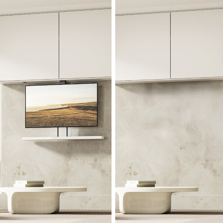 Elektrický stropný a podlahový úchyt, výsuvný Maclean, 43''-88'', VESA 600x400, max. 60 kg, 100-240 V AC, 50/60 Hz