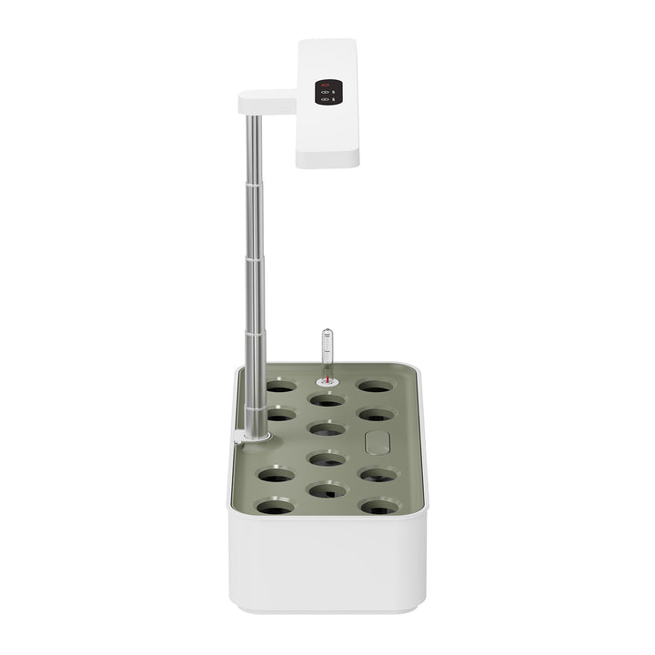 Inteligentný systém pestovania izbových rastlín GreenBlue, SMART hrniec, objem 4 l, pre 12 rastlín, LED diódy s plným spektrom, GB133