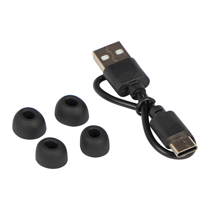 Bezdrôtové slúchadlá BLOW, Bluetooth 5.3, LED displej, systém ENC, PRO ENC BLACK