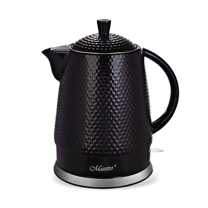 Keramická kanvica Maestro, objem 1,5 l, 1500 W, čierna, MR069