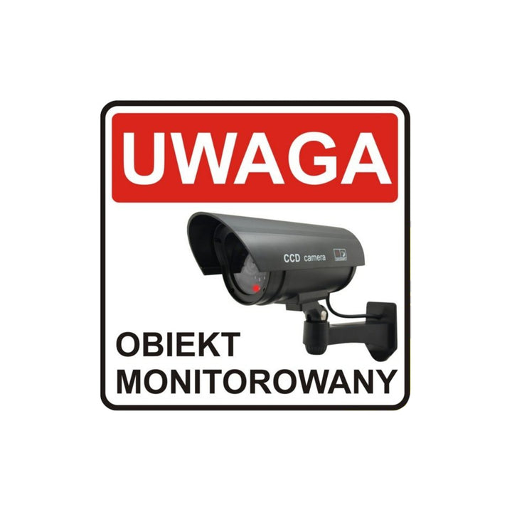 Atrapa kamery s blikajúcou LED IR1100 S IR outdoor, strieborná, 4 kusy