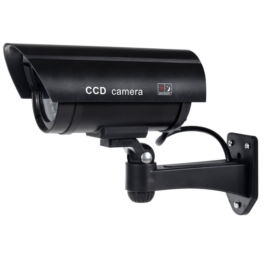 Atrapa kamery s blikajúcou LED IR1100 B IR outdoor, čierna, 2 kusy