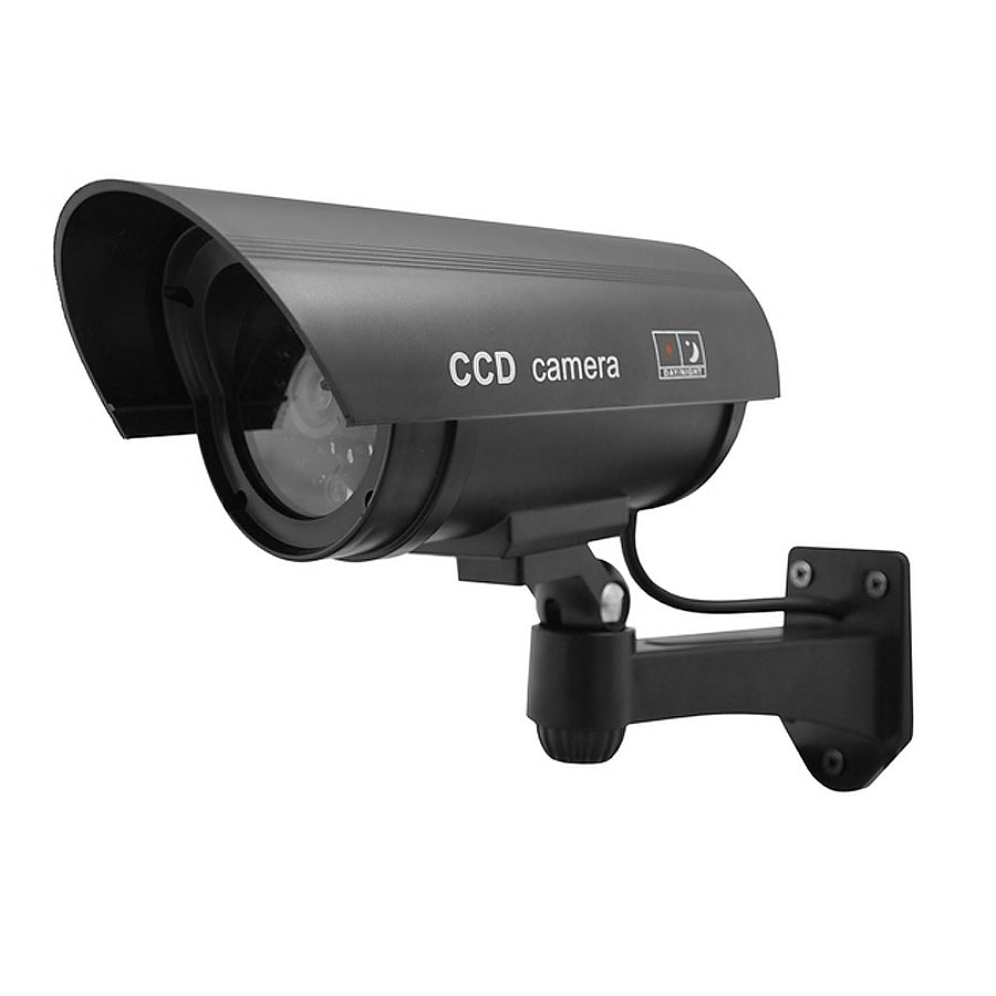 Atrapa kamery s blikajúcou LED IR1100 B IR outdoor, čierna, 2 kusy
