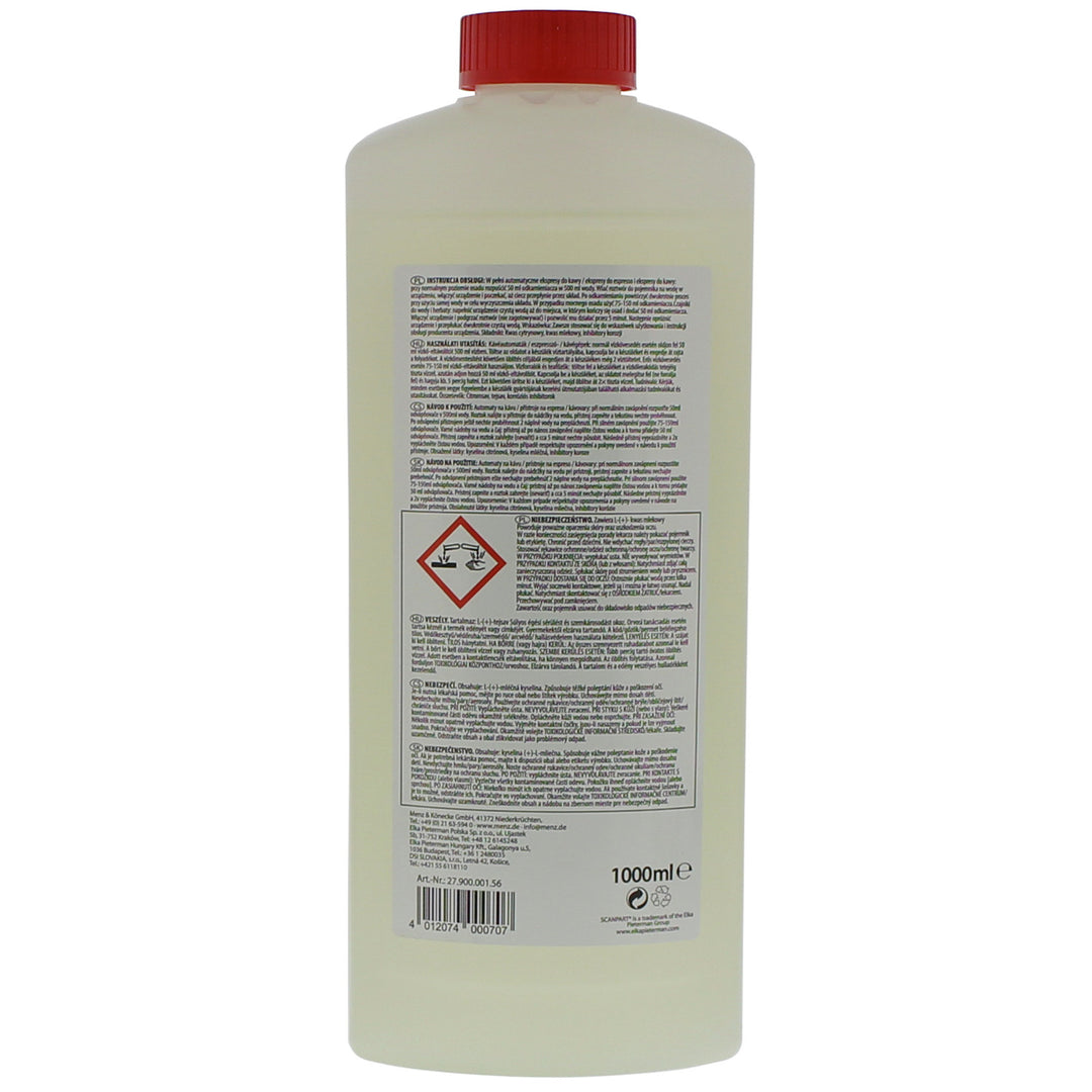 Odvápňovač pre kávovary, kanvice, 1 l, univerzálny, Scanpart