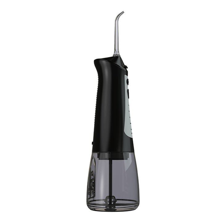 Zubný irigátor LAFE, 5 režimov, 6 špičiek, čierny, CleanPRO