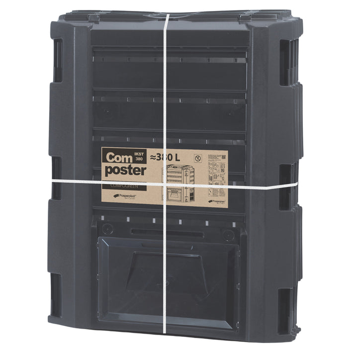 Kompostér Prosperplast, mrazuvzdorný, 380 l, čierny, Compogreen