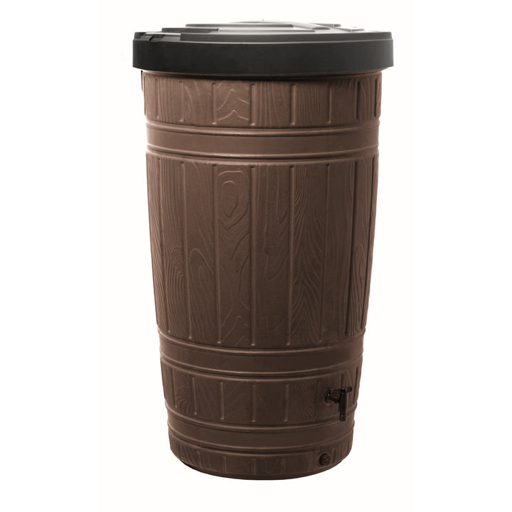 Nádoba na dažďovú vodu, objem 265 l, hnedá, Woodcan