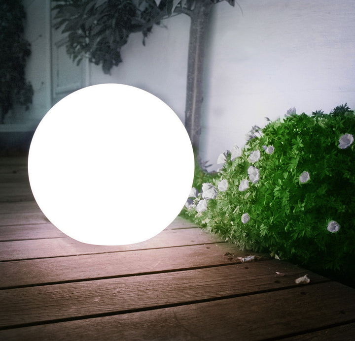 Solárna lampa GreenBlue, voľne stojaca, záhradná, guľa 25x25x58cm, biela LED, GB166, 4 kusy