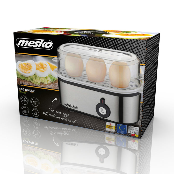 Mesko MS 4485 varič vajec na 1-3 vajcia, 350 W, pichač, britská zástrčka