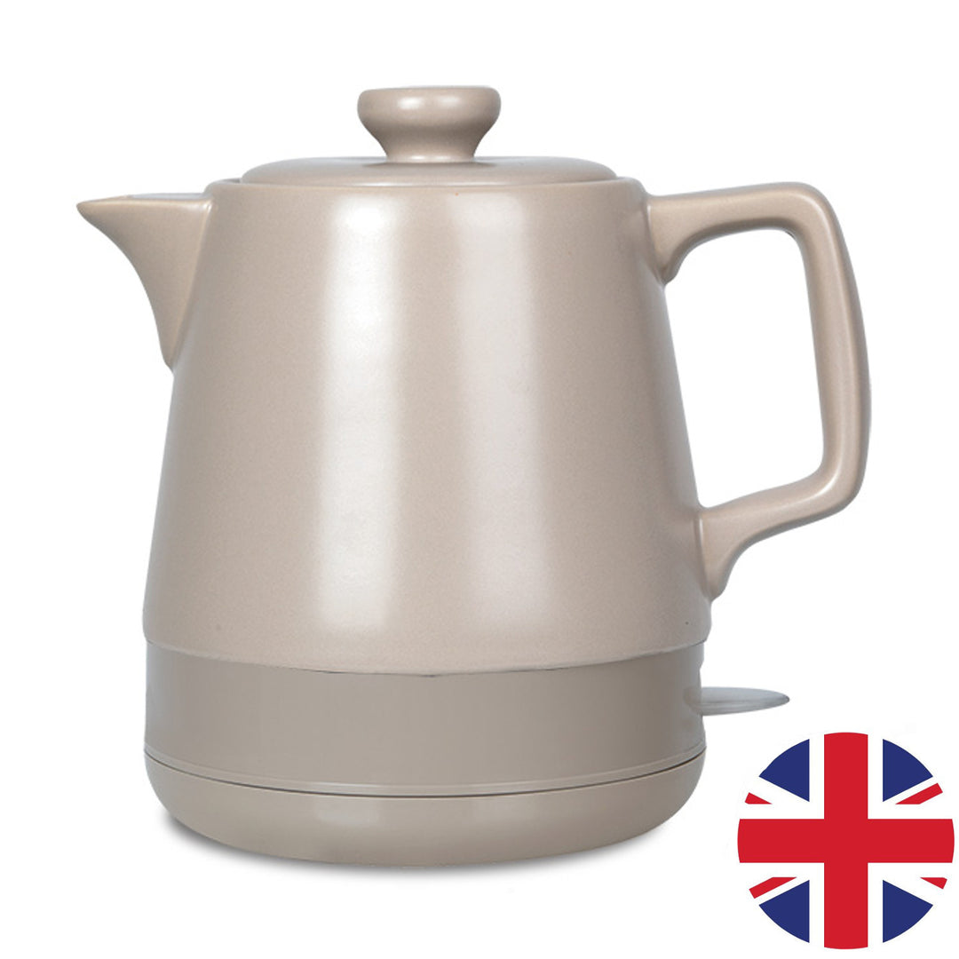 Keramická rýchlovarná kanvica 1l Maestro MR-071 béžová 1200W, zástrčka UK